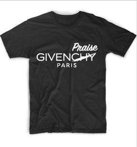 NEW! Given' Praise Tee Black