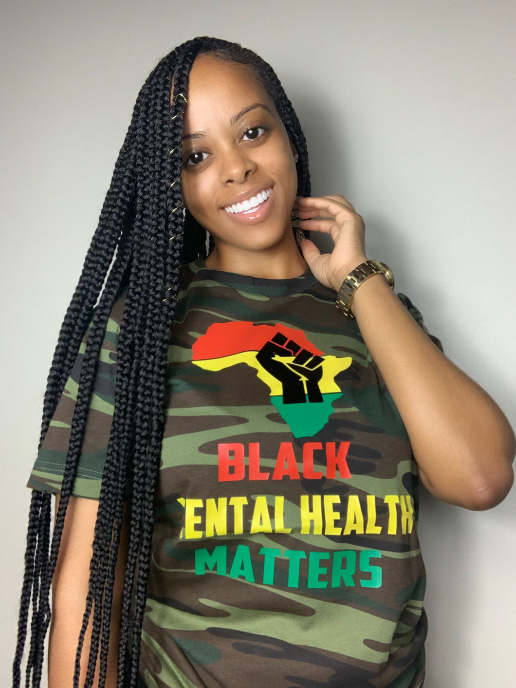 Black Mental Health Matters- Limited Edition [Camo]