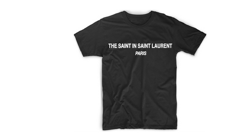 The Plastics NYC X Double Portion: The Saint in Saint Laurent