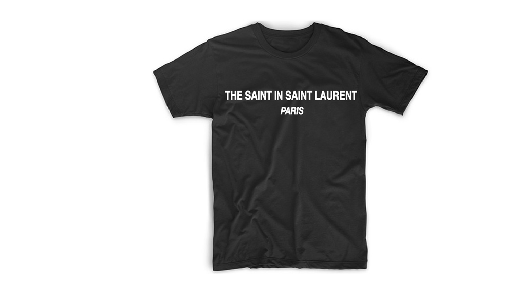 The Plastics NYC X Double Portion: The Saint in Saint Laurent