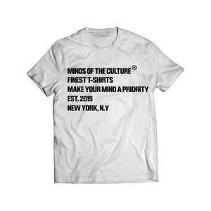Minds of the Culture Signature T-shirt (White)